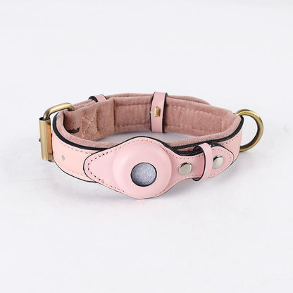 Hondenhalsband met trackerhouder