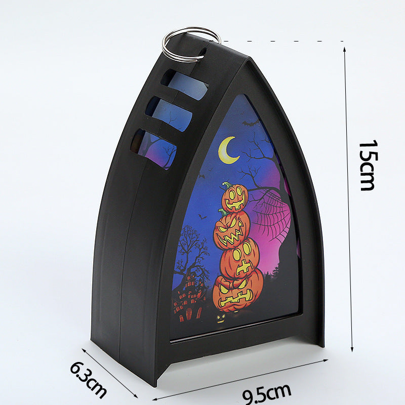 Halloween Decoratie met LED Verlichting – Griezelige Tafellantaarn