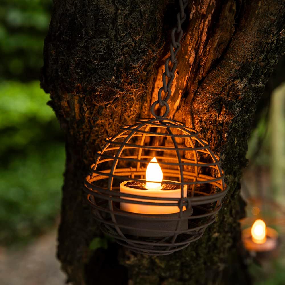Solar Buitenverlichting – Hangende LED Tuinlamp