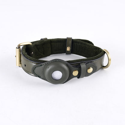 Hondenhalsband met trackerhouder
