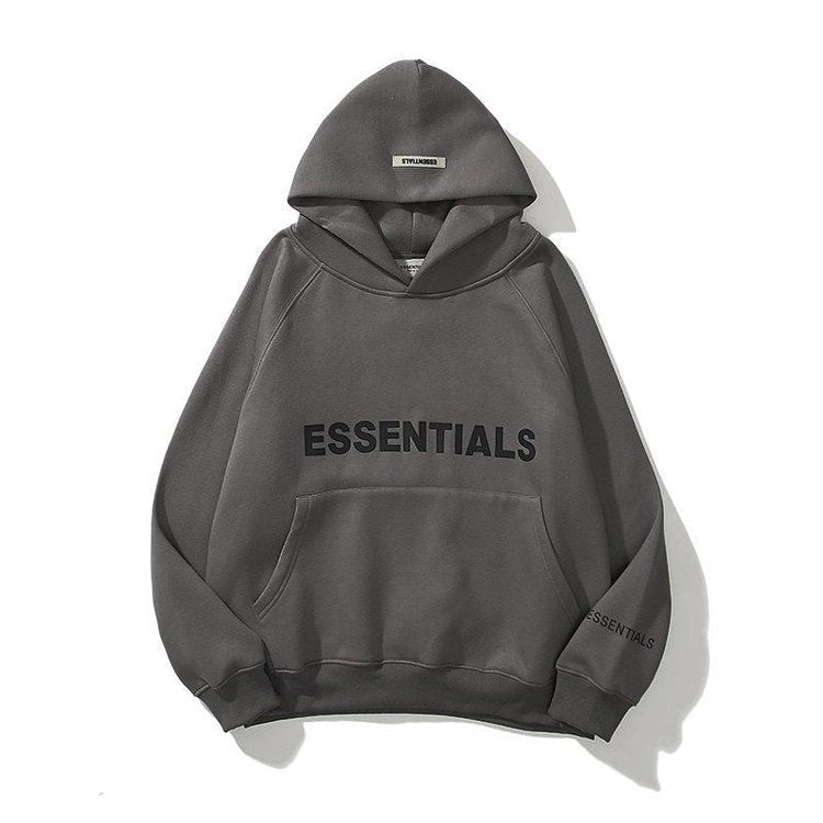 Hoodie dames | Oversized model met ESSENTIALS-opdruk