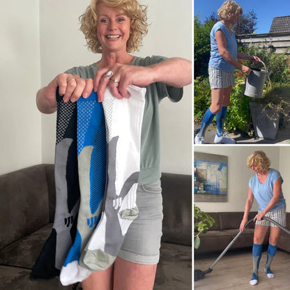 Kniehoge compressiekousen