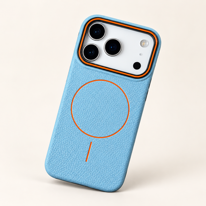 iPhone hoesje | Kunstleer, compatibel met MagSafe