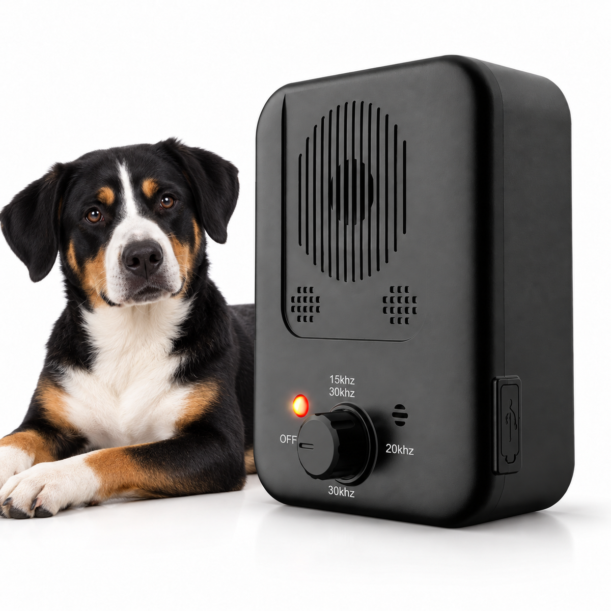 Ultrasoon antiblafapparaat voor honden | USB-oplaadbaar