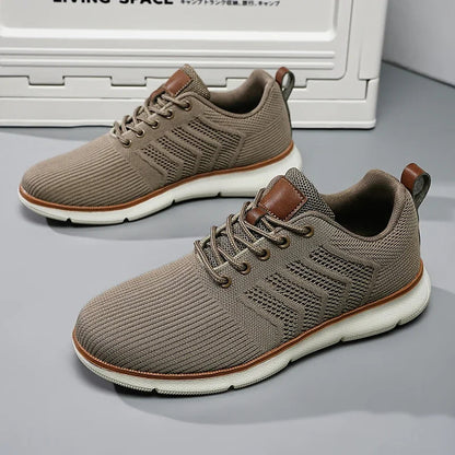 Lichtgewicht herensneakers met ademend ontwerp