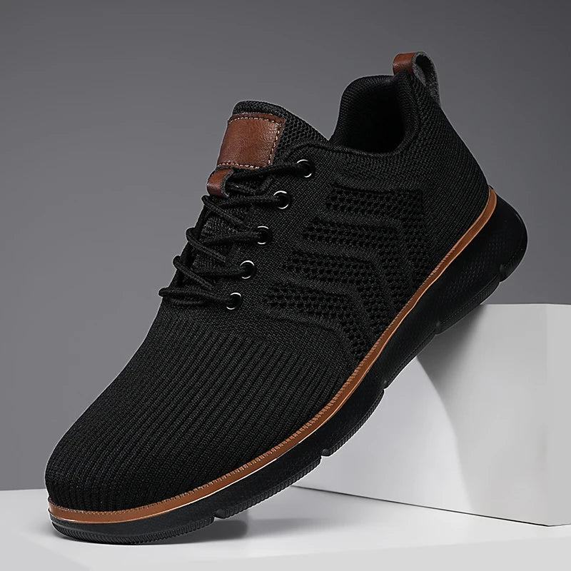 Lichtgewicht herensneakers met ademend ontwerp