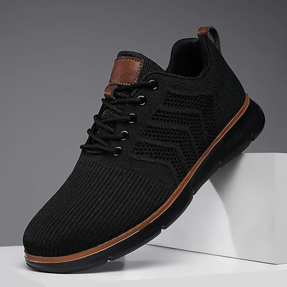 Lichtgewicht herensneakers met ademend ontwerp