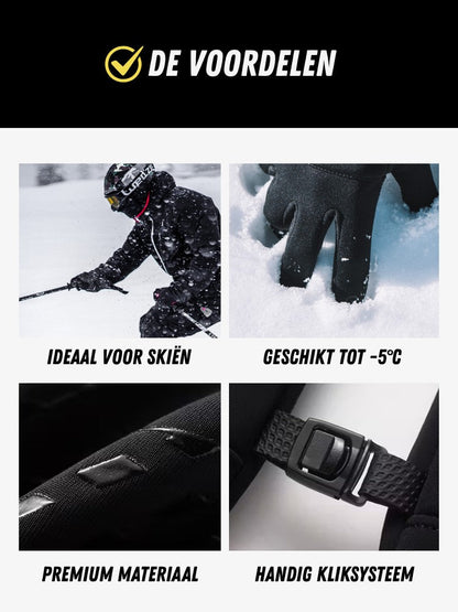 Dax | Warme winterhandschoenen met touchscreen en grip