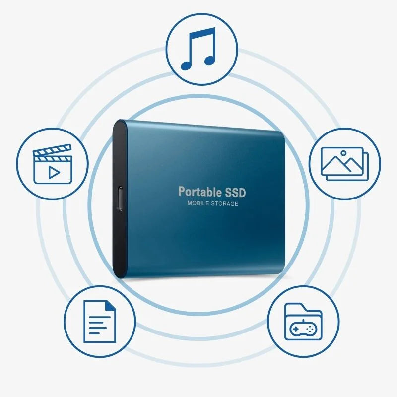 Externe SSD met USB-C | Draagbare opslag voor je bestanden
