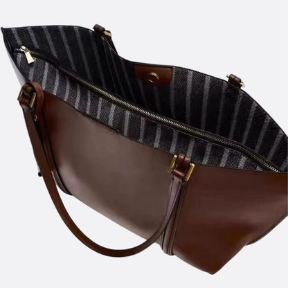 Nora | Ruime dames shopper met lange schouderhengsels