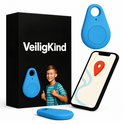 Mini Tracker met App | Voor Kinderrugzakken, Sleutels en Tassen | Klein, Licht en Makkelijk Mee te Nemen | BLYSARA