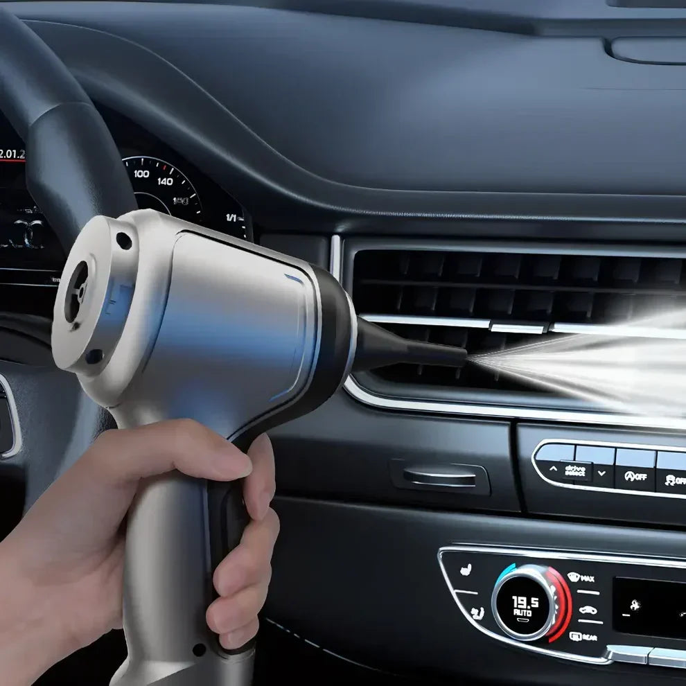 Airyx Pro – Krachtige 2-in-1 stofzuiger en bladblazer voor auto en huis