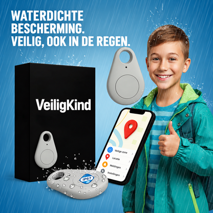 Mini Tracker met App | Voor Kinderrugzakken, Sleutels en Tassen | Klein, Licht en Makkelijk Mee te Nemen | BLYSARA