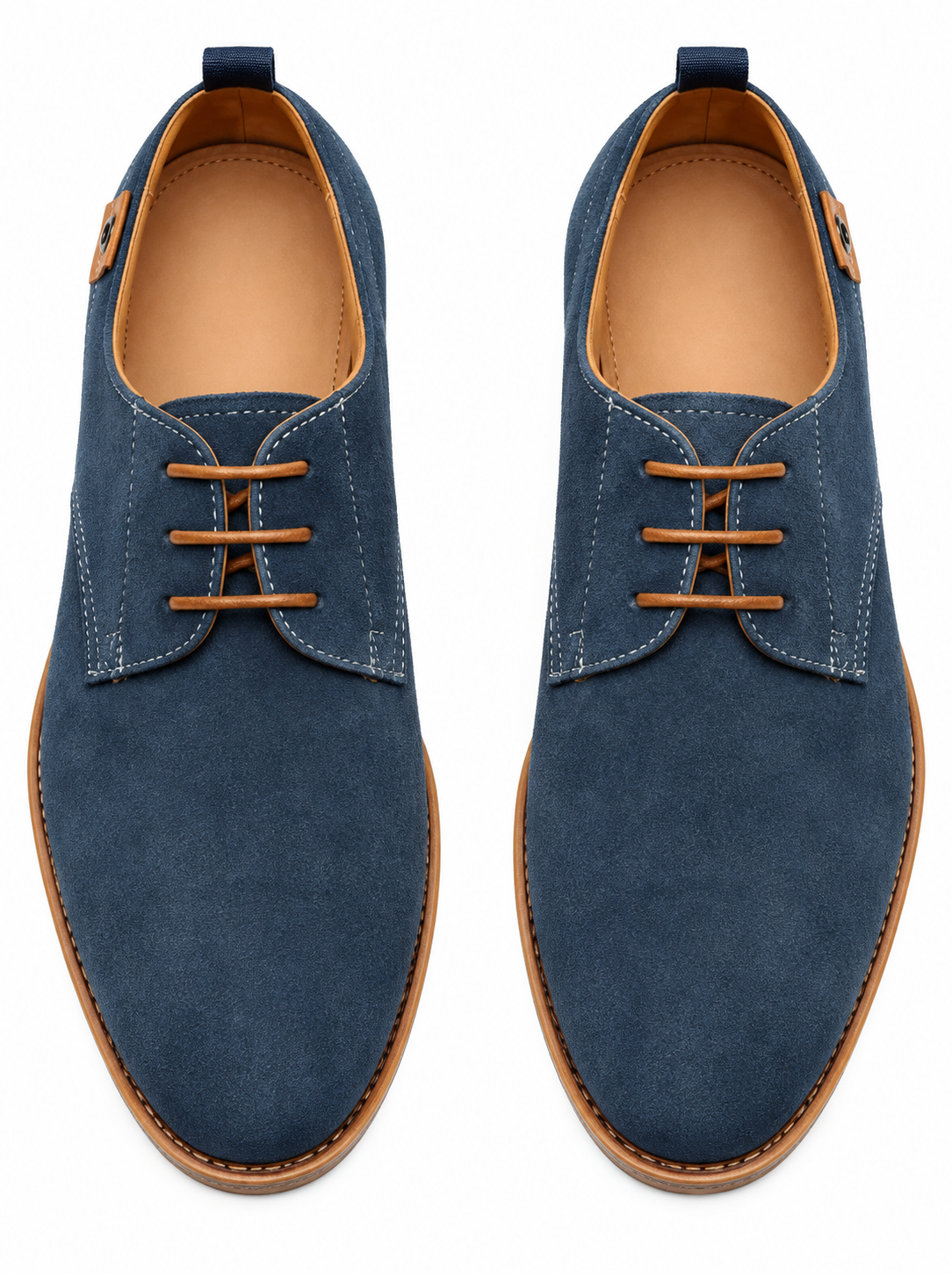 RubeX | Nette heren veterschoenen met suèdelook