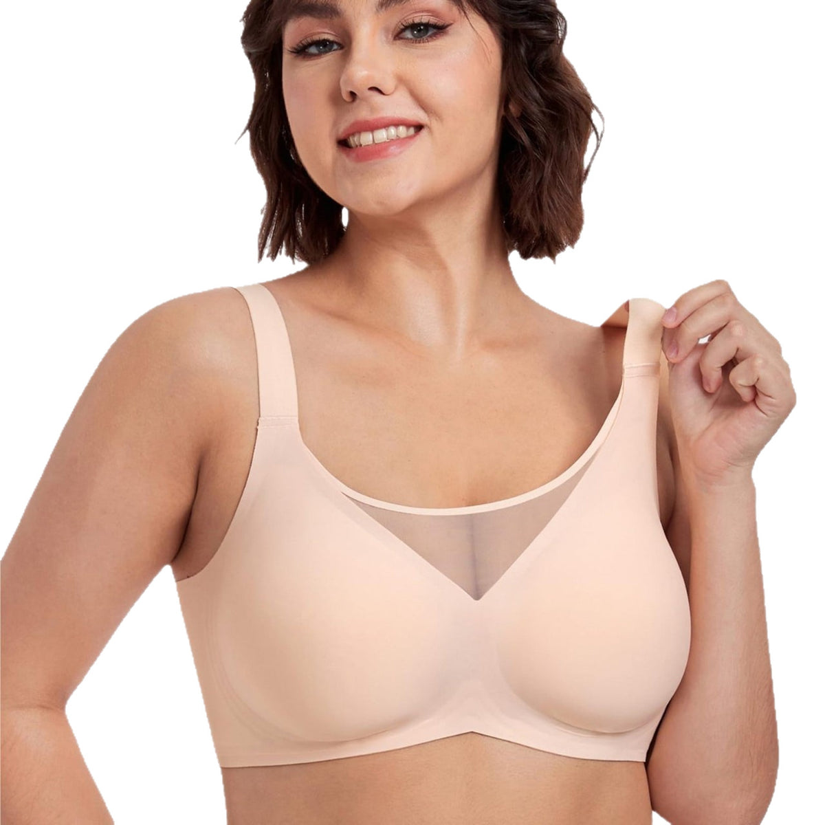 Sylvie | Naadloze minimizer bh zonder beugel