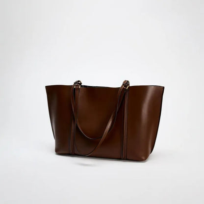 Nora | Ruime dames shopper met lange schouderhengsels