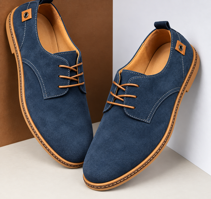RubeX | Nette heren veterschoenen met suèdelook
