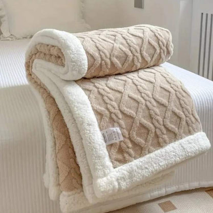 Verzwaringsdeken van sherpa | Warmte, rust en comfort