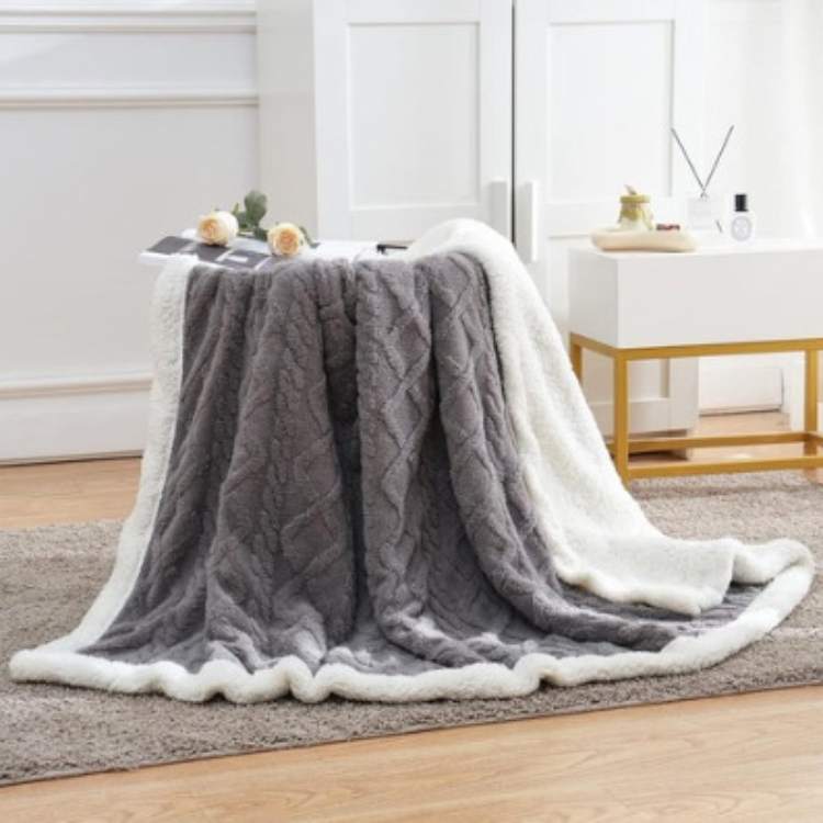 Verzwaringsdeken van sherpa | Warmte, rust en comfort