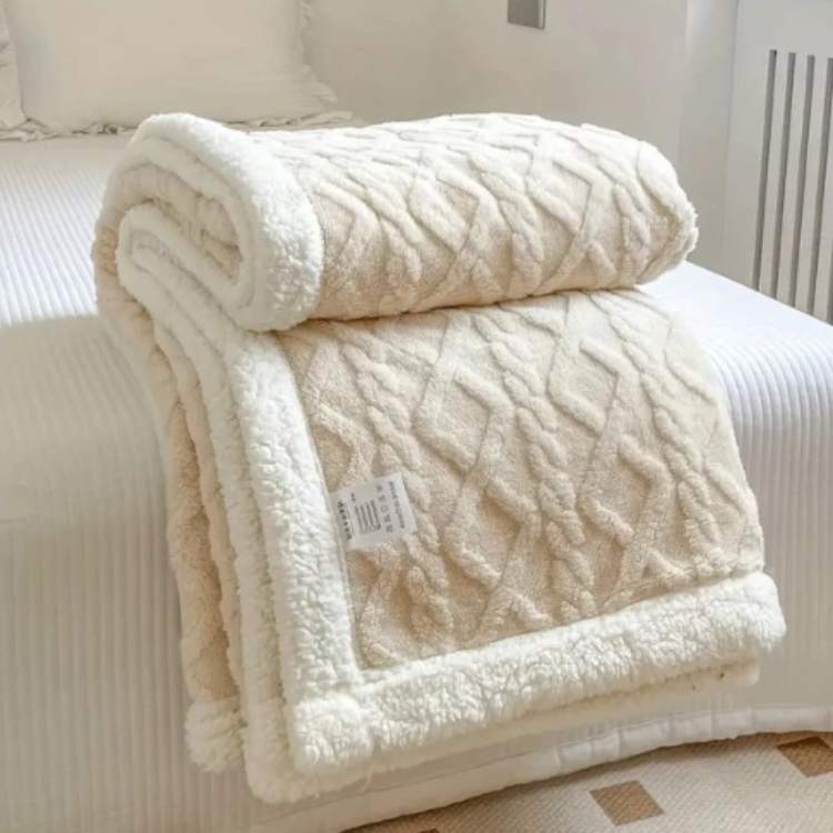 Verzwaringsdeken van sherpa | Warmte, rust en comfort