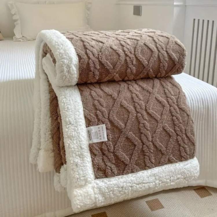 Verzwaringsdeken van sherpa | Warmte, rust en comfort