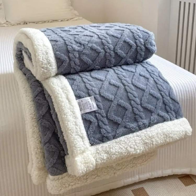 Verzwaringsdeken van sherpa | Warmte, rust en comfort