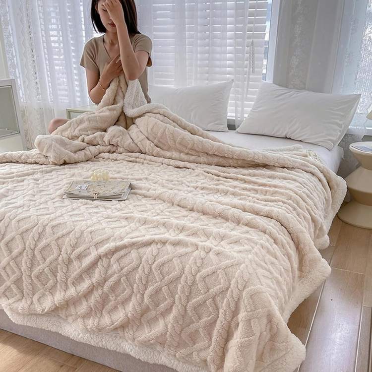 Verzwaringsdeken van sherpa | Warmte, rust en comfort