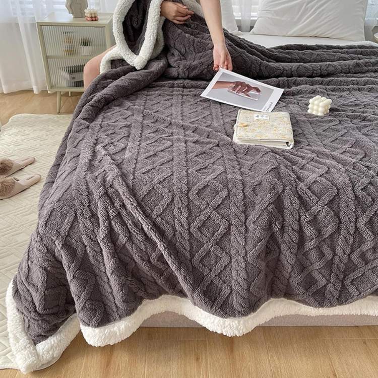 Verzwaringsdeken van sherpa | Warmte, rust en comfort