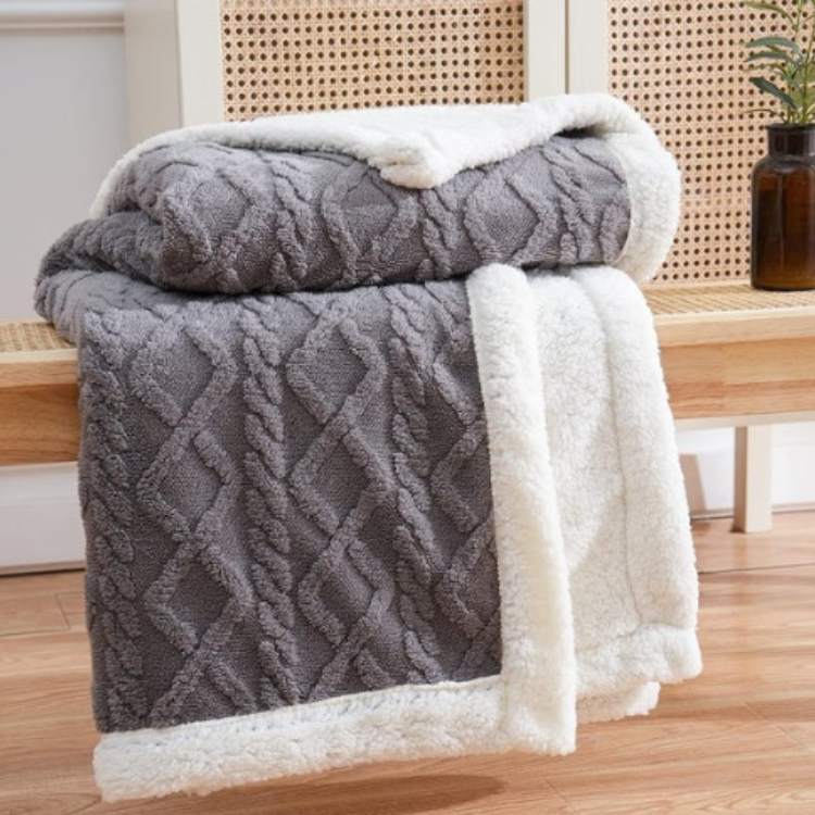 Verzwaringsdeken van sherpa | Warmte, rust en comfort