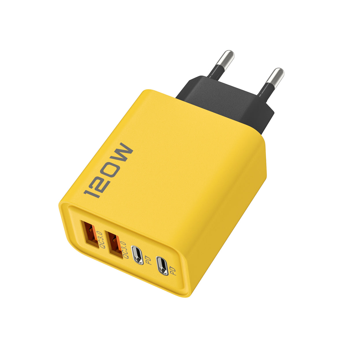 Dual PD USB Charger 120W with Multiple Ports