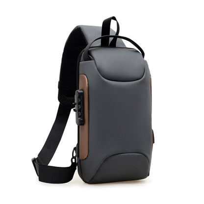 Lucien | Crossbodytas voor heren met cijferslot en USB-poort