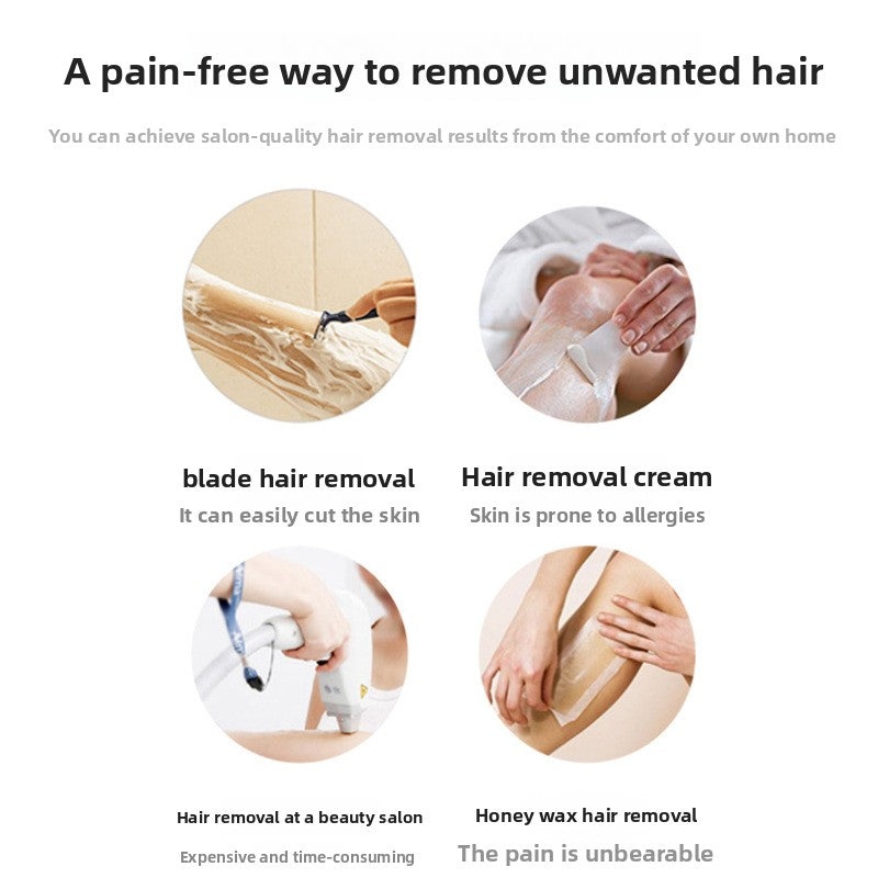 Manual Hair Removal Exfoliating Glass Tool