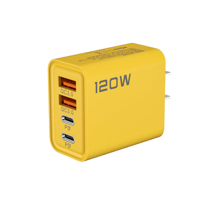 Dual PD USB Charger 120W with Multiple Ports