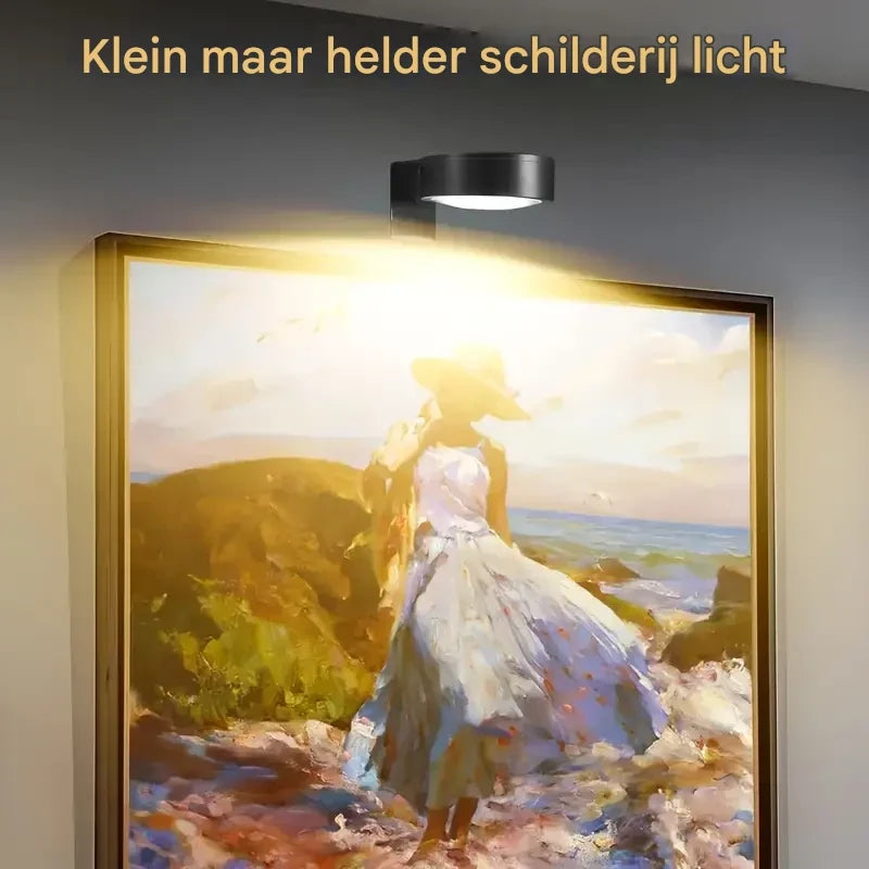 FrameLight | Geef uw schilderijen direct een luxe galerie-uitstraling | 1+2 gratis