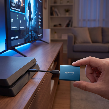 Externe SSD met USB-C | Draagbare opslag voor je bestanden