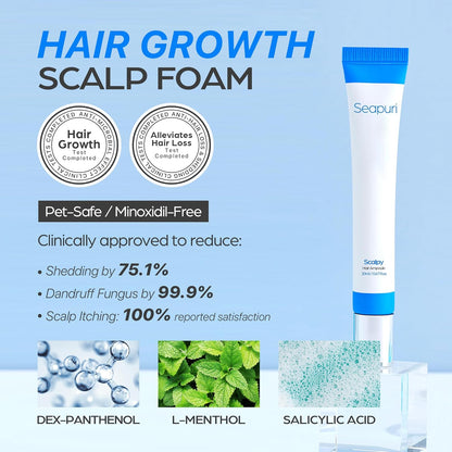 Seapuri Scalpy | Scalp serum met massage-applicator 20 ml