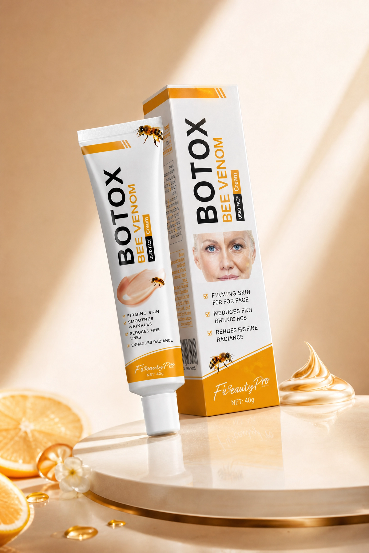 Bijengif Anti-Rimpelcrème voor Gezicht – Hydraterende Bee Venom Cream – 20 g
