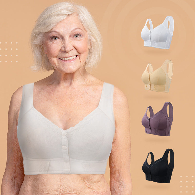 Comfortabele BH met Voorsluiting – Zonder Beugel