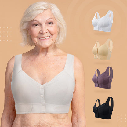 Comfortabele BH met Voorsluiting – Zonder Beugel