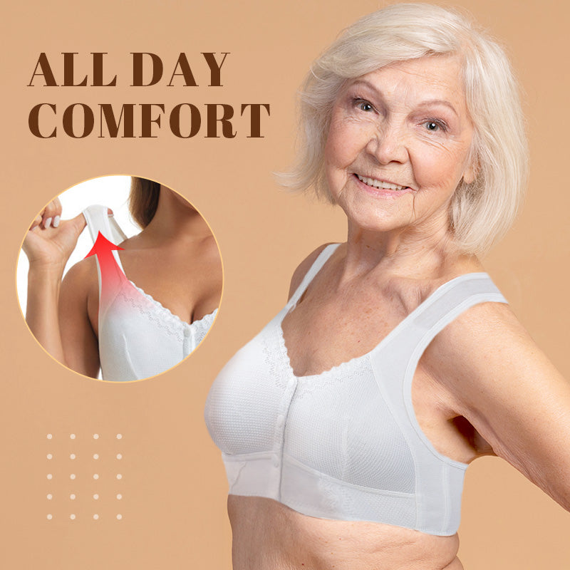 Comfortabele BH met Voorsluiting – Zonder Beugel