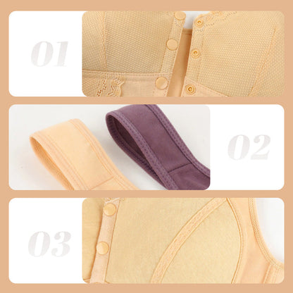 Comfortabele BH met Voorsluiting – Zonder Beugel