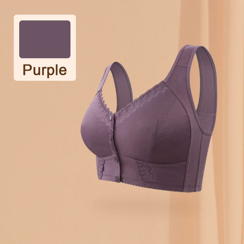 Comfortabele BH met Voorsluiting – Zonder Beugel