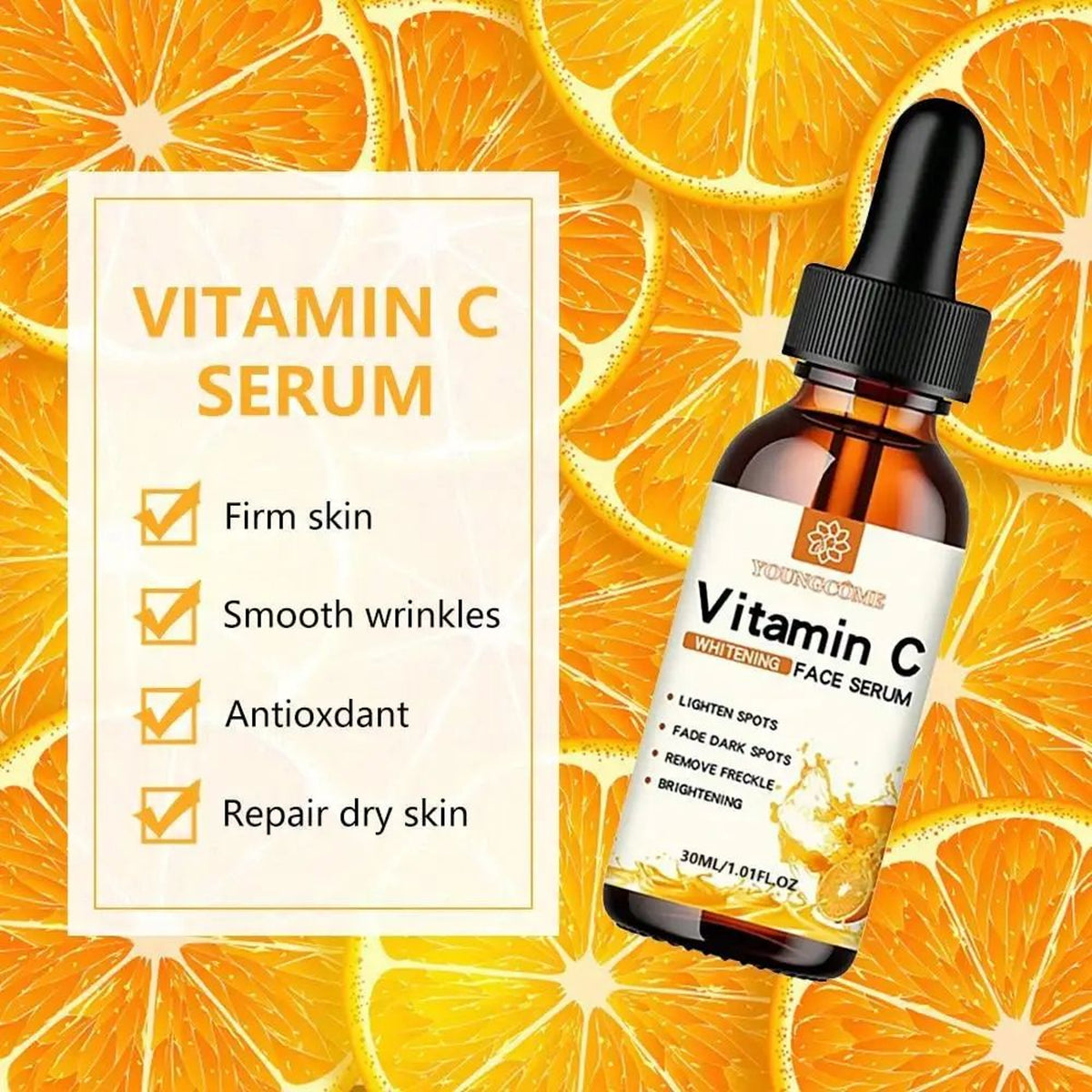 Vitamine C Serum voor Pigmentvlekken en Ouderdomsvlekken 30 ml